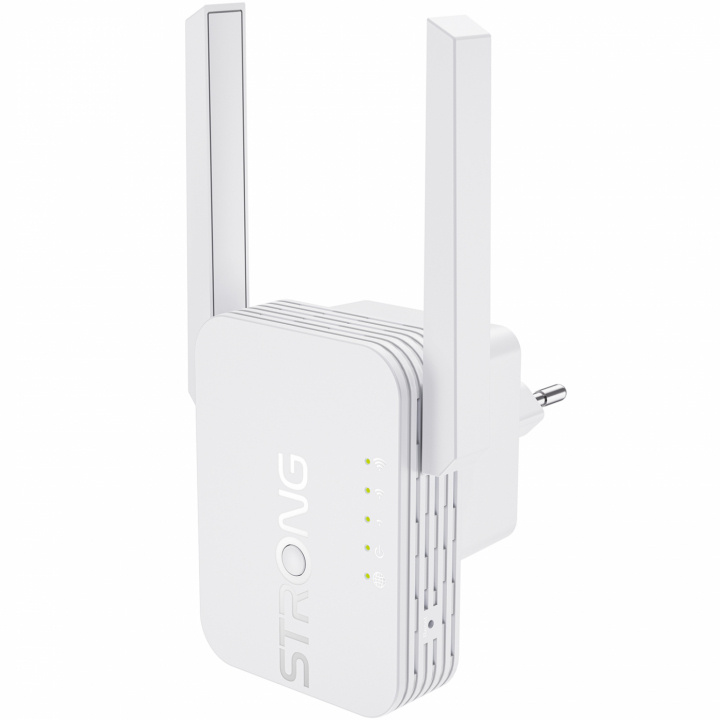 Strong Universal WiFi-Repeater 300 Mbit/s 2,4 GHz i gruppen Datautstyr / Nettverk / Tilgangspunkter hos TP E-commerce Nordic AB (C88275)