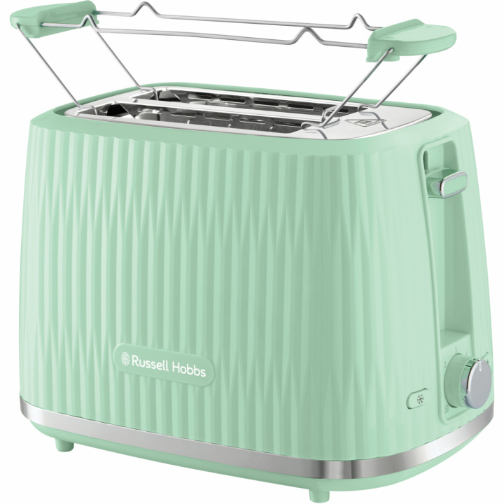 Russell Hobbs Brödrost 27374-56 Eden 2S Toaster Pistachio i gruppen HJEM, HUS OG HAGE / Husholdningsapparater / Brødristere og toastjern / Brødristere hos TP E-commerce Nordic AB (C88279)