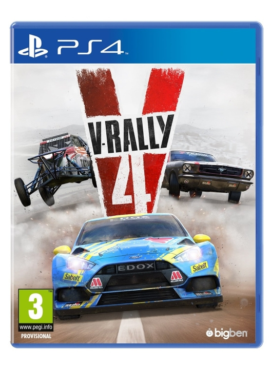 Bigben V-Rally 4 i gruppen Elektronikk / TV-spill & tilbehør / Sony PlayStation 4 / Spill hos TP E-commerce Nordic AB (C88303)