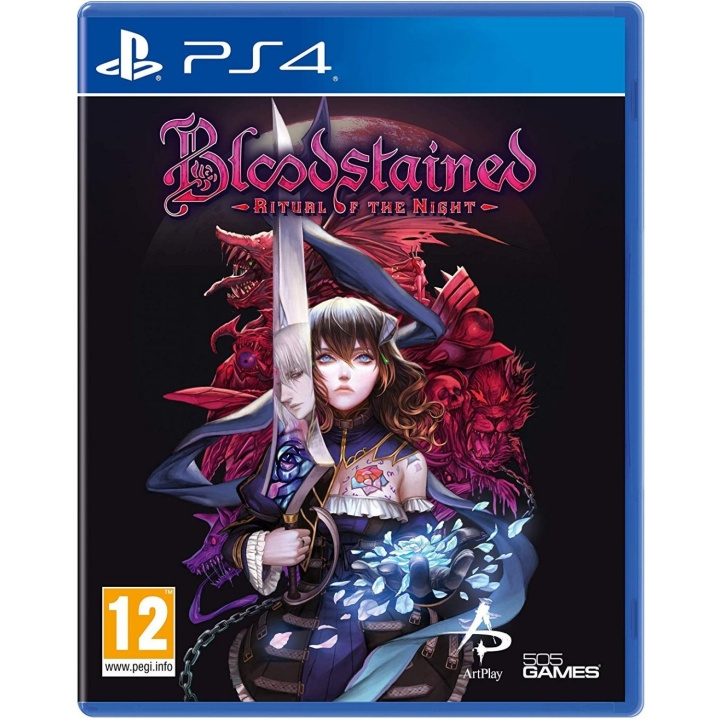 505 Games Bloodstained - Nattens ritual i gruppen Elektronikk / TV-spill & tilbehør / Sony PlayStation 4 / Spill hos TP E-commerce Nordic AB (C88343)