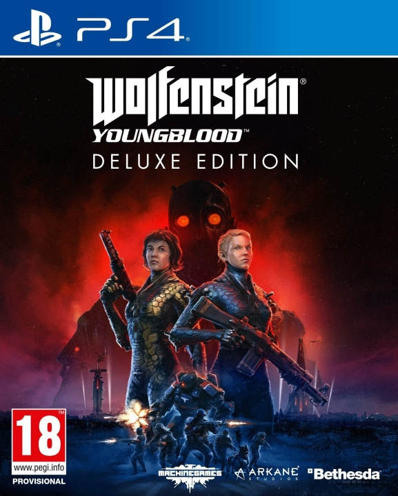 Bethesda Wolfenstein: Youngblood (Deluxe Edition) i gruppen Elektronikk / TV-spill & tilbehør / Sony PlayStation 4 / Spill hos TP E-commerce Nordic AB (C88347)