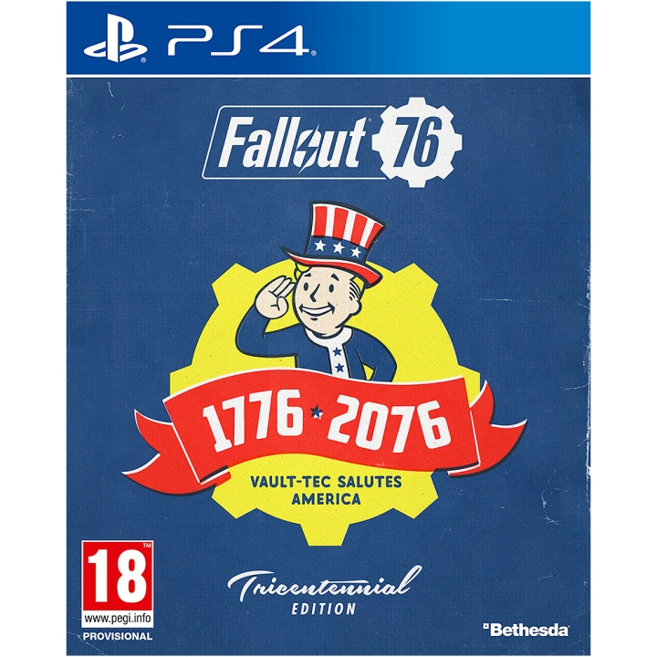 Bethesda Fallout 76 (Tricentennial Edition) i gruppen Elektronikk / TV-spill & tilbehør / Sony PlayStation 4 / Spill hos TP E-commerce Nordic AB (C88350)