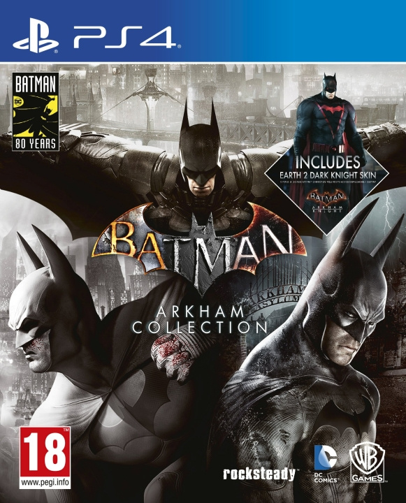 BATMAN Arkham Collection i gruppen Elektronikk / TV-spill & tilbehør / Sony PlayStation 4 / Spill hos TP E-commerce Nordic AB (C88351)