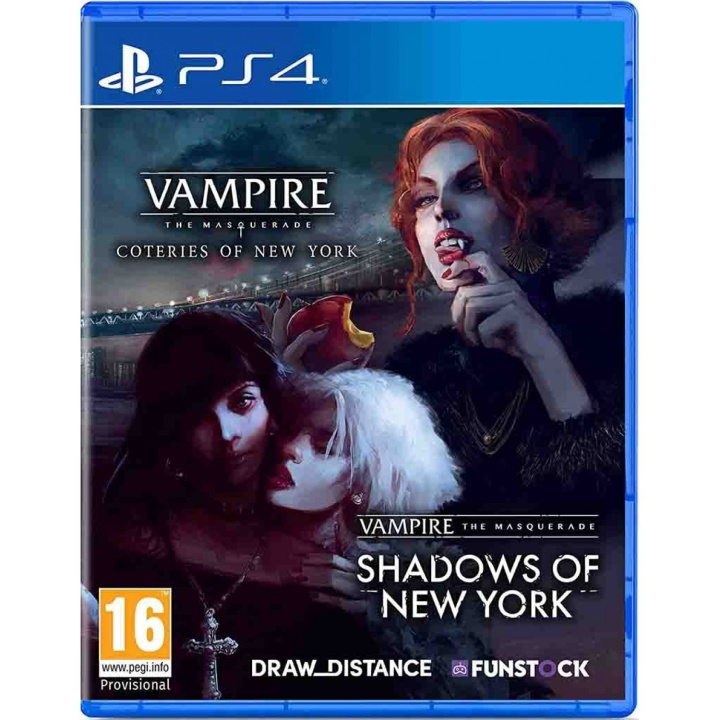 Badland Games Vampire: The Masquerade - Coteries of New York + Shadows of New York (Collector\'s Edition) i gruppen Elektronikk / TV-spill & tilbehør / Sony PlayStation 4 / Spill hos TP E-commerce Nordic AB (C88397)