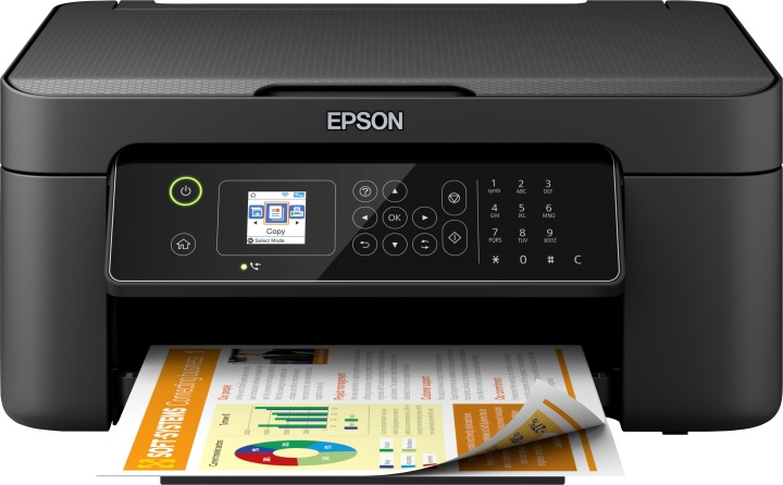 Epson WorkForce Pro WF-3820DWF Utskrift, skanning, kopiering, faks i gruppen Datautstyr / Skrivere og tilbehør / Skrivere / 3D-skrivere og tilbehør / Skrivare hos TP E-commerce Nordic AB (C88431)