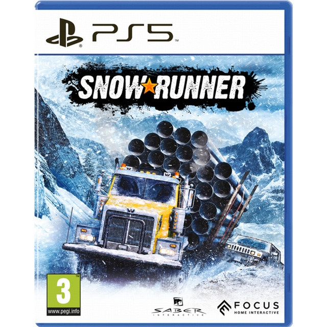 Focus SnowRunner: En MudRunner i gruppen Elektronikk / TV-spill & tilbehør / Sony PlayStation 5 / Spill hos TP E-commerce Nordic AB (C88458)