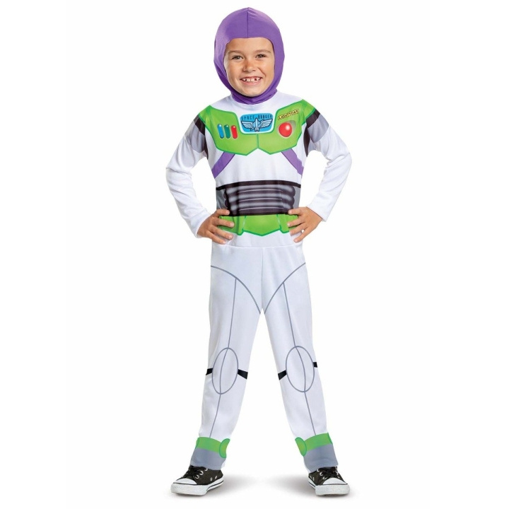 Disguise Klassisk kostyme - Buzz Lightyear (128 cm) (141169K) i gruppen LEKER, BARN OG BABY / Leker / Masker og kostymer hos TP E-commerce Nordic AB (C88468)