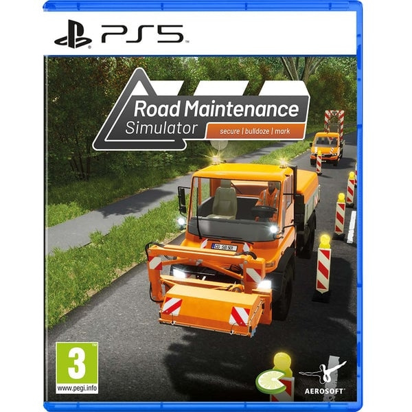 Aerosoft Road Maintenance Simulator i gruppen Elektronikk / TV-spill & tilbehør / Sony PlayStation 5 / Spill hos TP E-commerce Nordic AB (C88475)