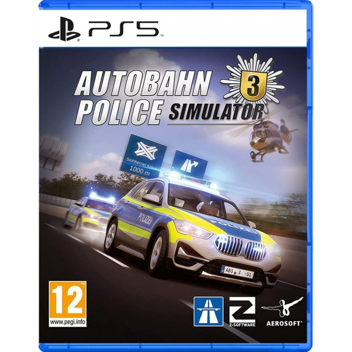 Aerosoft Autobahn Police Simulator 3 i gruppen Elektronikk / TV-spill & tilbehør / Sony PlayStation 5 / Spill hos TP E-commerce Nordic AB (C88483)