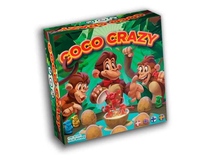 Board games Coco Crazy (Nordic) i gruppen LEKER, BARN OG BABY / Leker / Brettspill / Barnespill hos TP E-commerce Nordic AB (C88487)