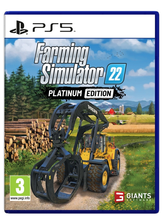 Giants Farming Simulator 22 (Platinum Edition) i gruppen Elektronikk / TV-spill & tilbehør / Sony PlayStation 5 / Spill hos TP E-commerce Nordic AB (C88492)