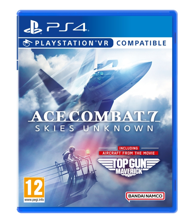 BANDAI NAMCO Ace Combat 7: Skies Unknown (Top Gun: Maverick Edition) i gruppen Elektronikk / TV-spill & tilbehør / Sony PlayStation 4 / Spill hos TP E-commerce Nordic AB (C88493)