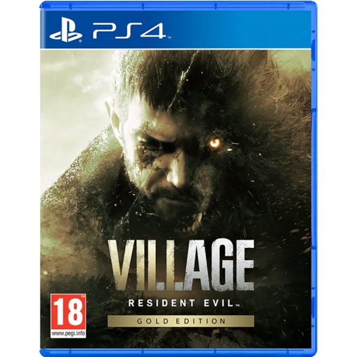 Capcom Resident Evil Village (gullutgave) i gruppen Elektronikk / TV-spill & tilbehør / Sony PlayStation 4 / Spill hos TP E-commerce Nordic AB (C88494)