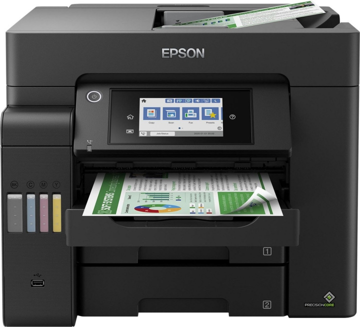 Epson EcoTank ET-5800 multifunksjons blekkskriver i gruppen Datautstyr / Skrivere og tilbehør / Skrivere / 3D-skrivere og tilbehør / Skrivare hos TP E-commerce Nordic AB (C88505)