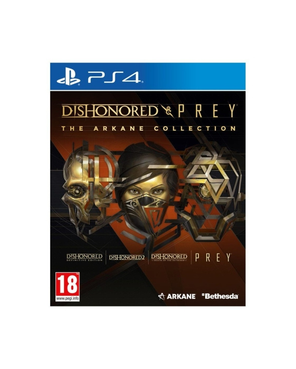 Bethesda Dishonored og Prey: The Arkane Collection i gruppen Elektronikk / TV-spill & tilbehør / Sony PlayStation 4 / Spill hos TP E-commerce Nordic AB (C88508)