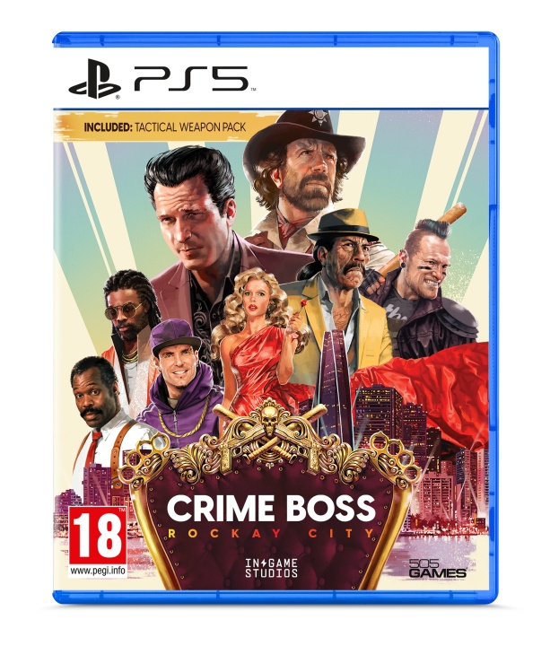 505 Games Crime Boss Rockay City i gruppen Elektronikk / TV-spill & tilbehør / Sony PlayStation 5 / Spill hos TP E-commerce Nordic AB (C88551)