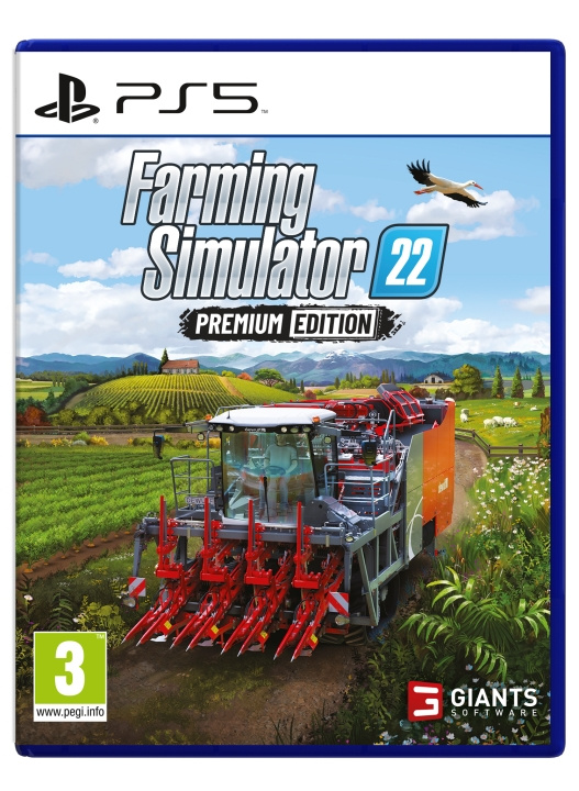 Giants Farming Simulator 22 Premium Edition i gruppen Elektronikk / TV-spill & tilbehør / Sony PlayStation 5 / Spill hos TP E-commerce Nordic AB (C88626)