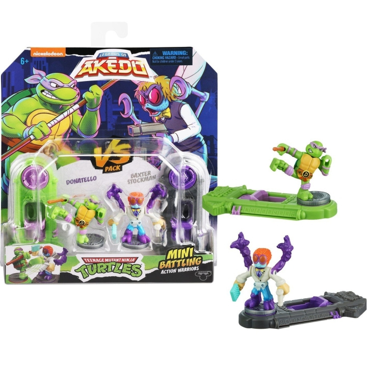 Akedo Teenage Mutant Ninja Turtle Versus Pack - asst. ( 20306 ) i gruppen LEKER, BARN OG BABY / Leker / Figurer, miniatyrer og tilbehør hos TP E-commerce Nordic AB (C88656)