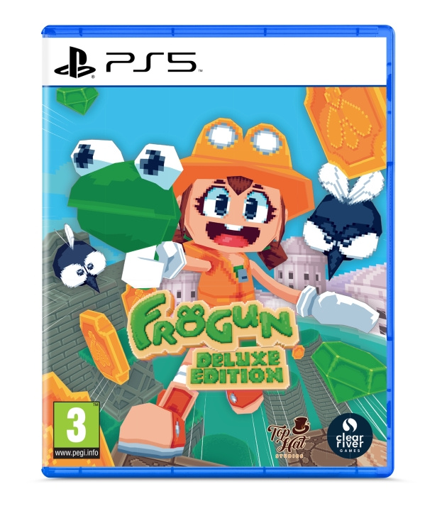 Clear River Games Frogun - Deluxe-utgave i gruppen Elektronikk / TV-spill & tilbehør / Sony PlayStation 5 / Spill hos TP E-commerce Nordic AB (C88692)