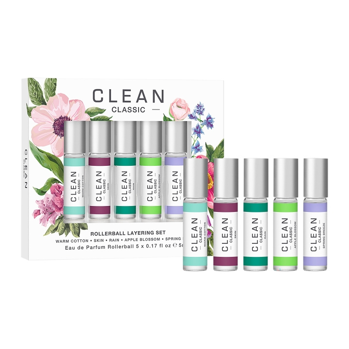 Clean Spring 2024 Giftset 5x5 ml i gruppen HELSE OG SKJØNNHET / Gavesett / Gavesett for henne hos TP E-commerce Nordic AB (C88706)