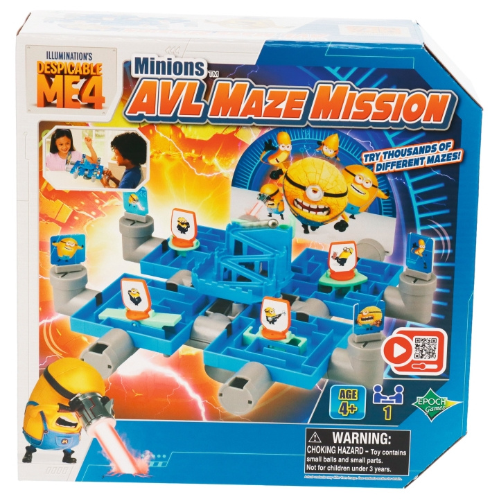 Despicable Me Minions - Despicable Me AVL Maze Mission (7521) i gruppen LEKER, BARN OG BABY / Leker / Brettspill / Barnespill hos TP E-commerce Nordic AB (C88719)