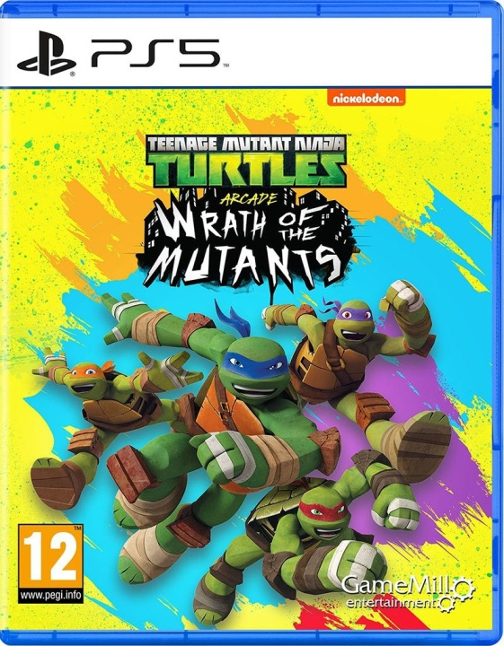 Game Mill Teenage Mutant Ninja Turtles: Wrath of the Mutants i gruppen Elektronikk / TV-spill & tilbehør / Sony PlayStation 5 / Spill hos TP E-commerce Nordic AB (C88770)