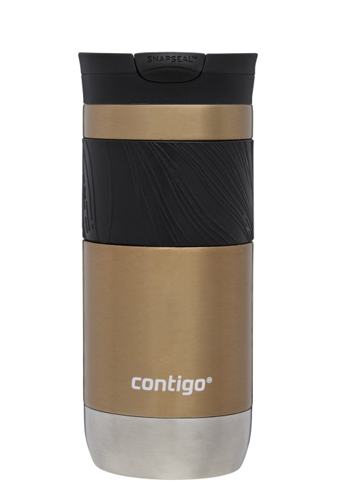 Contigo Byron 2.0 reisekrus 470 ml - Chardonnay i gruppen SPORT, FRITID & HOBBY / Friluftsliv / Termoser og flasker hos TP E-commerce Nordic AB (C88850)