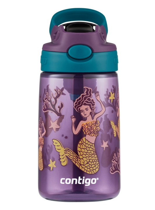 Contigo Easy Clean vannflaske for barn 420 ml - Mermaids i gruppen LEKER, BARN OG BABY / Spise & drikke / Tåteflasker & tilbehør hos TP E-commerce Nordic AB (C88856)