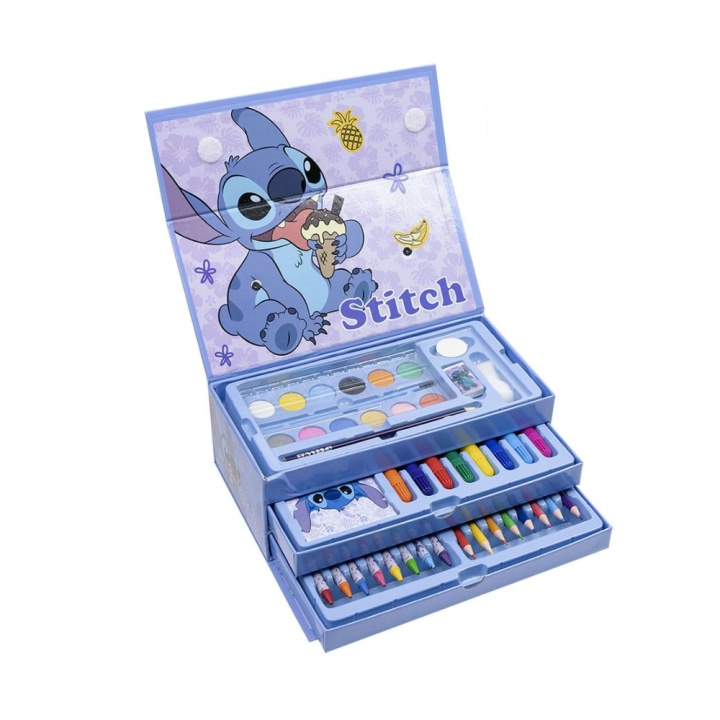 Cerda Fargeleggingssett - Stitch (2700000827) i gruppen LEKER, BARN OG BABY / Leker / Tegne & regne hos TP E-commerce Nordic AB (C88885)