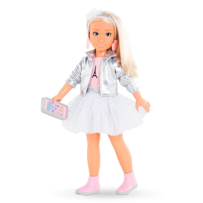 Corolle CG Fashion Doll 28 cm - Valentine Paris (9000600150) i gruppen LEKER, BARN OG BABY / Leker / Dukker & tilbehør hos TP E-commerce Nordic AB (C88906)