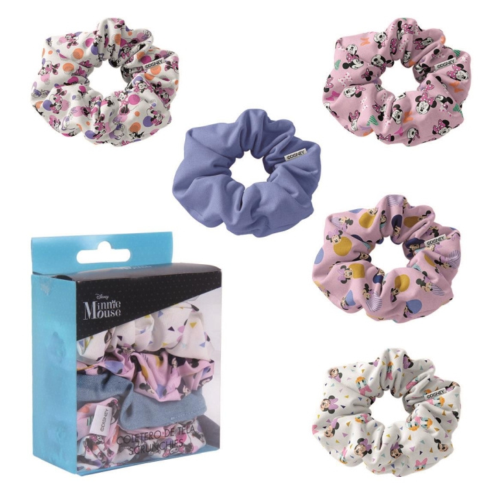 Cerda Hårtilbehør Scrunchies 5 stk - Disney Minnie (2500001911) i gruppen HELSE OG SKJØNNHET / Hår & styling / Hårtilbehør hos TP E-commerce Nordic AB (C88925)