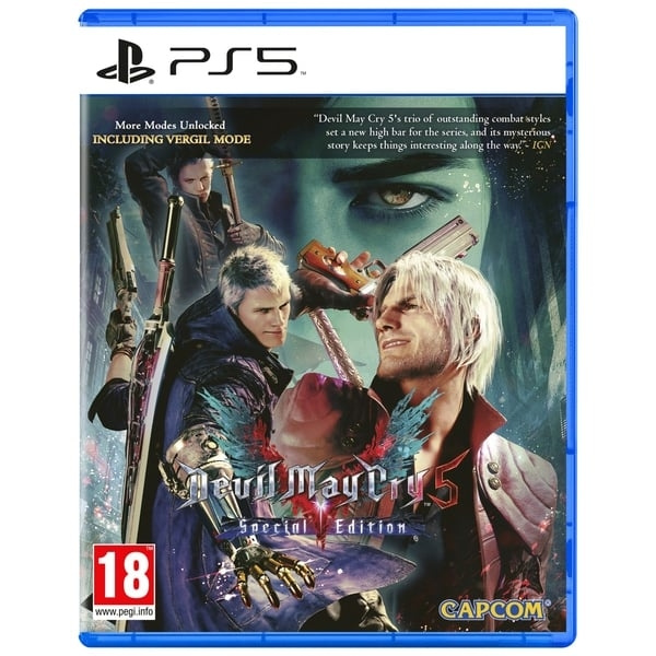 Capcom Devil May Cry 5 (Special Edition) i gruppen Elektronikk / TV-spill & tilbehør / Sony PlayStation 5 / Spill hos TP E-commerce Nordic AB (C88952)