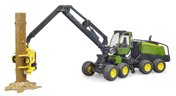 Bruder John Deere 1270G hogstmaskin (02135) i gruppen LEKER, BARN OG BABY / Leker / Lekebiler hos TP E-commerce Nordic AB (C89012)