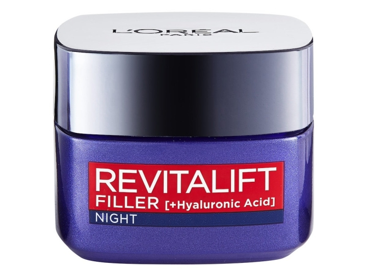 L\'Oréal Revitalift Filler [HA] Nattkrem 50 ml i gruppen HELSE OG SKJØNNHET / Hudpleie / Ansikt / Ansiktskrem hos TP E-commerce Nordic AB (C89072)