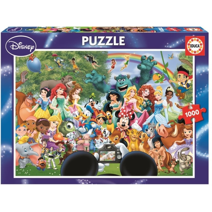 Educa Puslespill 1000 - Disneys forunderlige verden II (016297) i gruppen SPORT, FRITID & HOBBY / Hobby / Puslespill hos TP E-commerce Nordic AB (C89093)