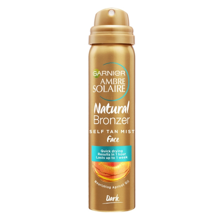 Garnier Natural Bronzer Self Tan Mist Face 75 ml i gruppen HELSE OG SKJØNNHET / Hudpleie / Soling / Brun uten sol hos TP E-commerce Nordic AB (C89159)