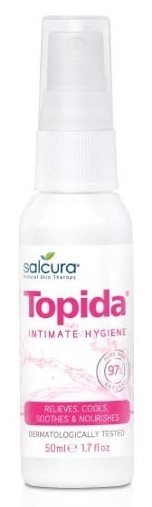 Salcura Topida Intimhygiene Spray 50 ml i gruppen HELSE OG SKJØNNHET / Hudpleie / Ansikt / Rengjøring hos TP E-commerce Nordic AB (C89182)