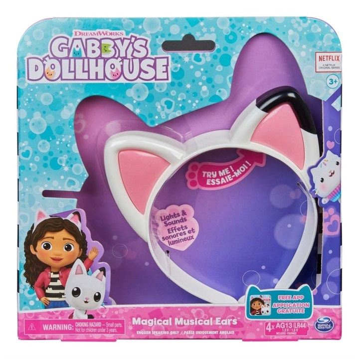 Gabby\'s Dollhouse Magiske musikalske ører (6060413) i gruppen LEKER, BARN OG BABY / Musikk, sang og bilde / Musikktilbehør hos TP E-commerce Nordic AB (C89193)