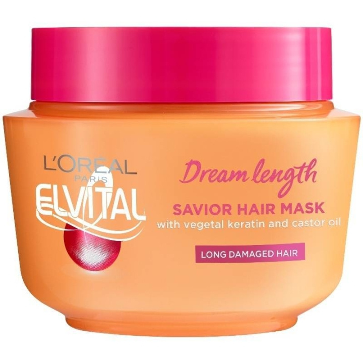 L\'Oréal Paris - ElvitalDream Length Savior Hair Mask 300 ml i gruppen HELSE OG SKJØNNHET / Hår & styling / Hårpleie / Hårmaske hos TP E-commerce Nordic AB (C89195)