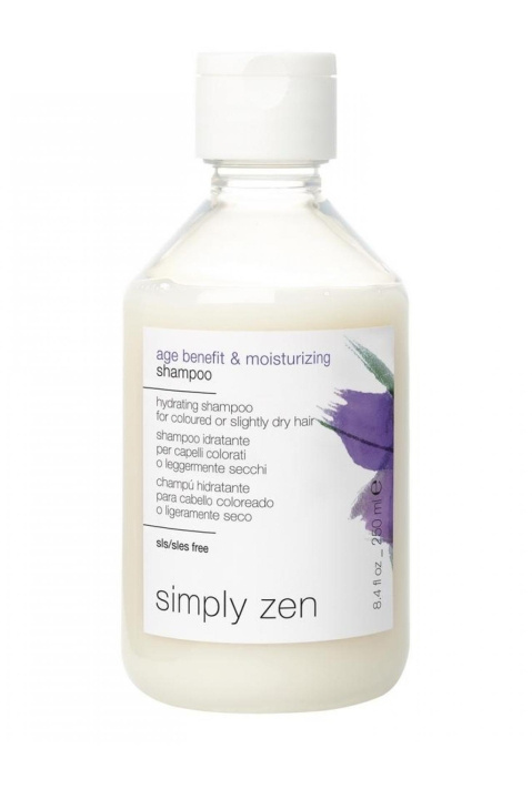 Simply Zen Age Benefit & Moisturizing Shampoo 250 ml i gruppen HELSE OG SKJØNNHET / Hår & styling / Hårpleie / Sjampo hos TP E-commerce Nordic AB (C89226)