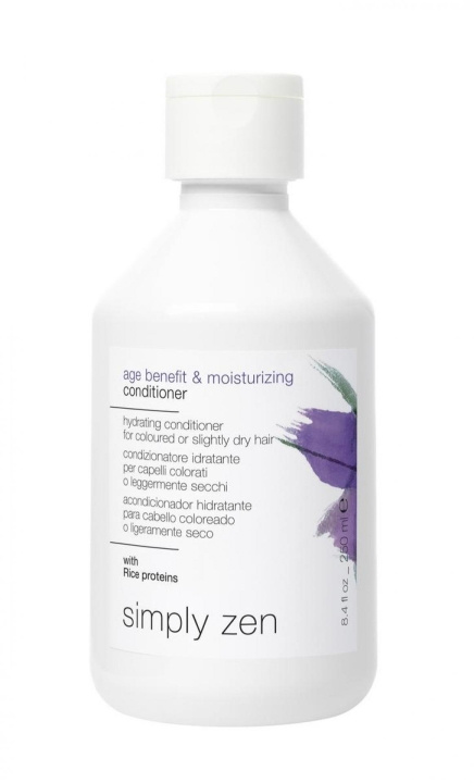 Simply Zen Age Benefit & Moisturizing Conditioner 250 ml i gruppen HELSE OG SKJØNNHET / Hår & styling / Hårpleie / Balsam hos TP E-commerce Nordic AB (C89230)