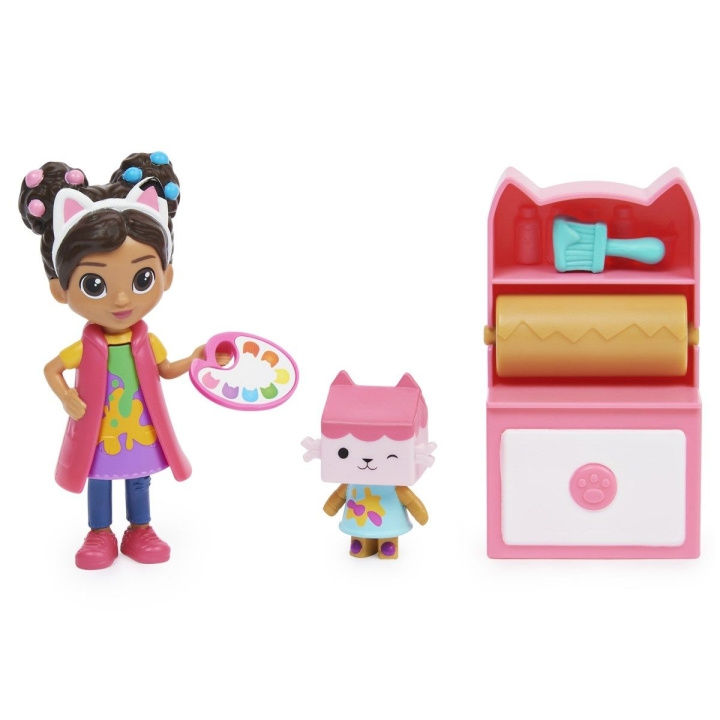 Gabby\'s Dollhouse Katteaktivitetspakke - Art Studio (6062025) i gruppen LEKER, BARN OG BABY / Leker / Dukker & tilbehør hos TP E-commerce Nordic AB (C89234)