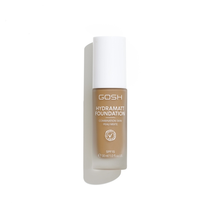 Gosh Hydramatt Foundation Dark 014Y 30 ml i gruppen HELSE OG SKJØNNHET / Makeup / Makeup ansikt / Foundation hos TP E-commerce Nordic AB (C89266)