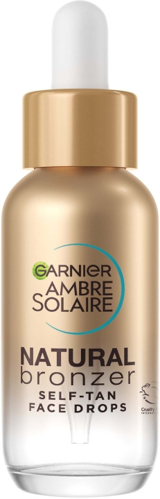 Garnier Ambre Solaire Natural Bronzer Self Tan Drops 30 ml i gruppen HELSE OG SKJØNNHET / Hudpleie / Soling / Brun uten sol hos TP E-commerce Nordic AB (C89342)