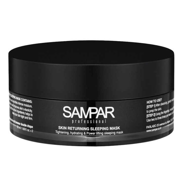 SAMPAR Skin Returning Sleeping Mask 100 ml (2 x 50 ml) i gruppen HELSE OG SKJØNNHET / Hudpleie / Ansikt / Ansiktskrem hos TP E-commerce Nordic AB (C89353)