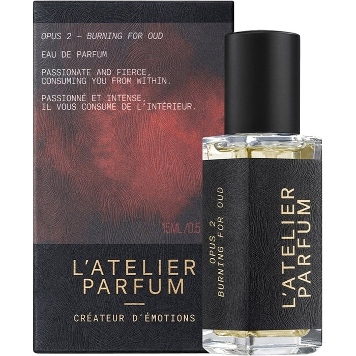 L\'ATELIER PARFUM Burning for Oud EDP 15 ml i gruppen HELSE OG SKJØNNHET / Duft og parfyme / Parfyme / Unisex hos TP E-commerce Nordic AB (C89385)