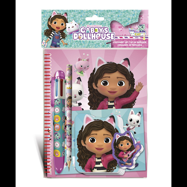 Gabby\'s Dollhouse Kids Licensing - Skrivesett - Gabby\'s Dollhouse (033706128) i gruppen LEKER, BARN OG BABY / Leker / Tegne & regne hos TP E-commerce Nordic AB (C89415)