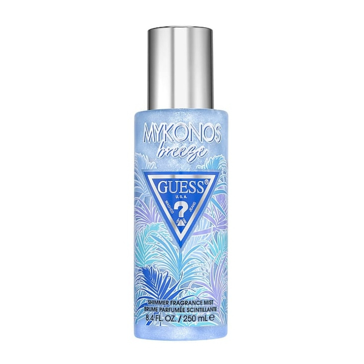 Guess Mykonos Breeze Shimmer Fragrance Mist 250 ml i gruppen HELSE OG SKJØNNHET / Duft og parfyme / Parfyme / Parfyme for henne hos TP E-commerce Nordic AB (C89424)