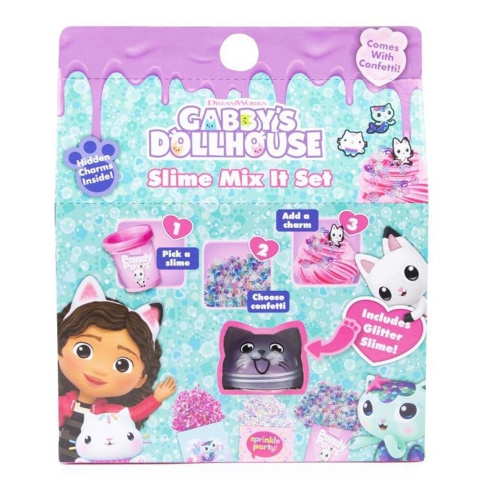 Gabby\'s Dollhouse Slime Mix It-sett (204-700009) i gruppen LEKER, BARN OG BABY / Leker / Håndtverk hos TP E-commerce Nordic AB (C89436)