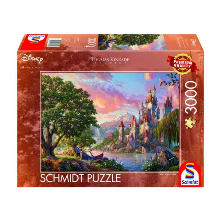 Schmidt Thomas Kinkade: Disney Belles magiske verden (3000 brikker) (SCH7372) i gruppen SPORT, FRITID & HOBBY / Hobby / Puslespill hos TP E-commerce Nordic AB (C89451)